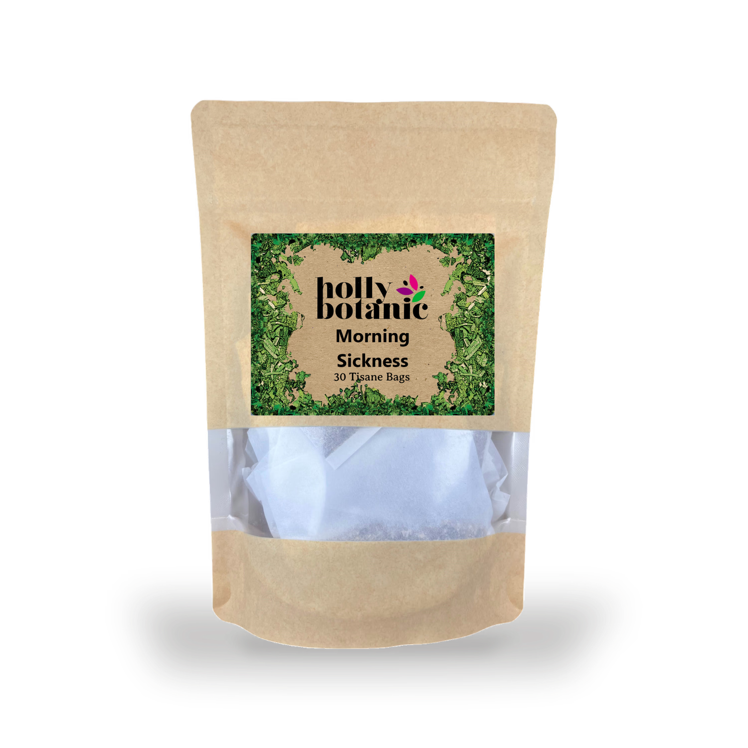 Holly Botanic Morning Sickness Tisane 30 tea bags - British product