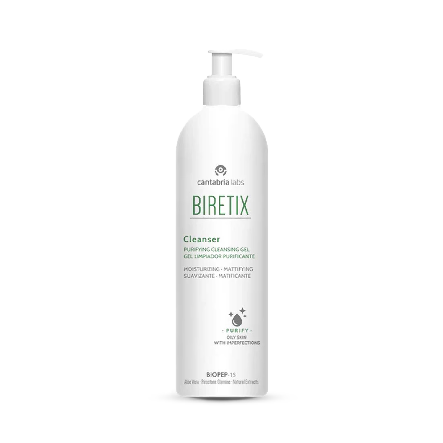 Biretix cleanser 400ml for acne-prone skin, UK version