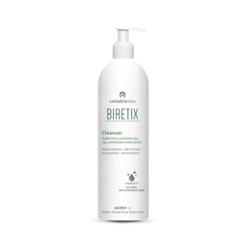 Biretix cleanser 400ml for acne-prone skin, UK version