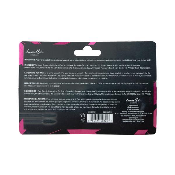 Danielle Creations black mascara duo gift set, imported from the UK