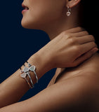 Chopard Happy Diamonds Icons earrings rose gold diamonds (British brand)