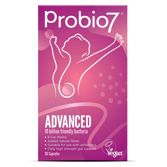 Probio 7 Advanced Formula 30 Capsules Acidophilus & Friendly Bacteria Boots   