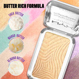 NYX Professional Makeup highlighter Butta Gold, imported from the UK