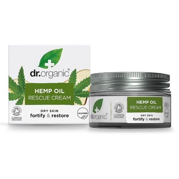 Dr Organic Hemp Oil Rescue Cream 50ml GOODS Superdrug   