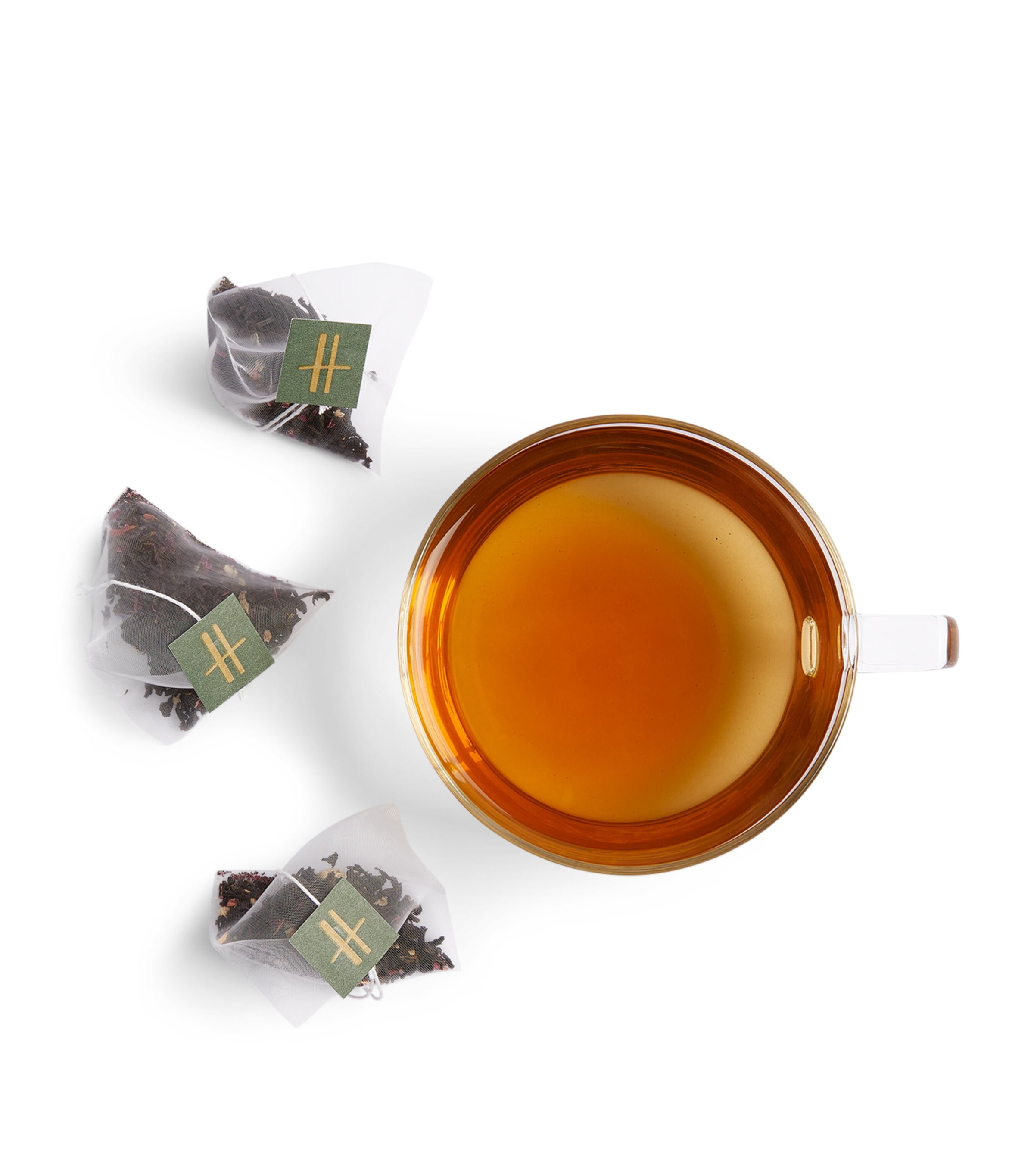 Harrods rose-flavoured black tea bags 20 tea bags, UK version