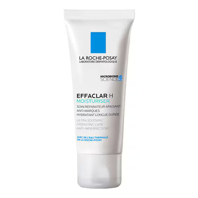 Superdrug La Roche-Posay Effaclar H Iso-biome Soothing Moisturising Cream 40ml- Buy online at McGrocer