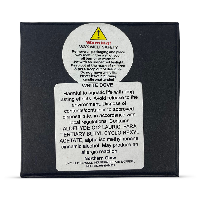 White Dove wax melt 90g natural blend, imported from the UK