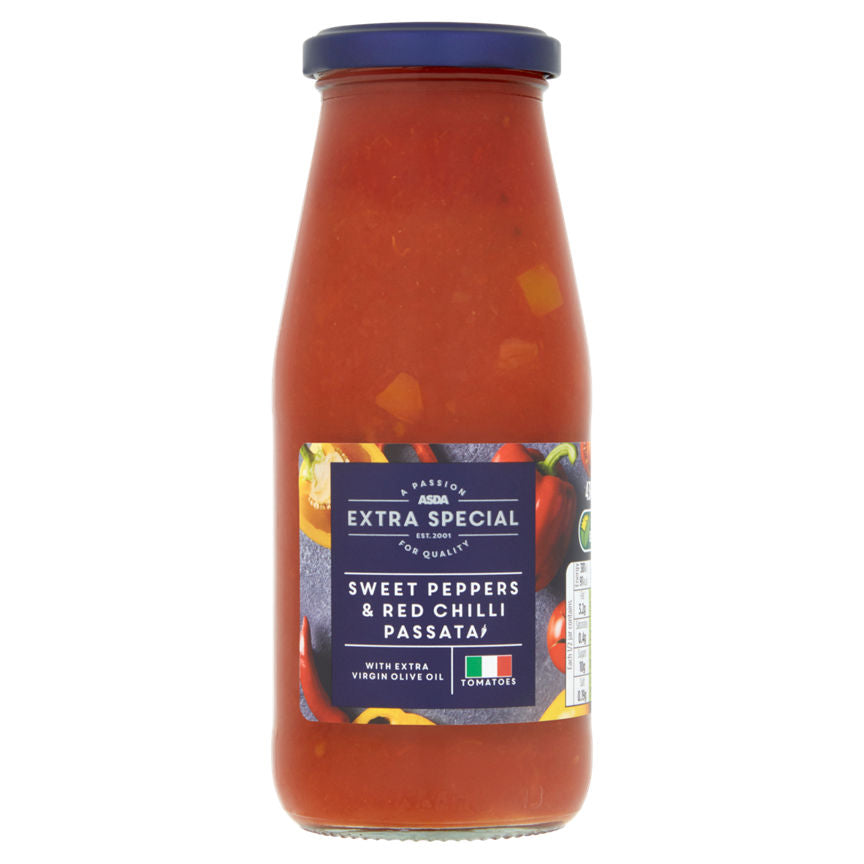 ASDA Extra Special Sweet Peppers & Red Chilli Passata GOODS ASDA   