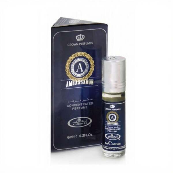 Al Rehab Ambassador Man perfume oil 6ml, imported from the UK