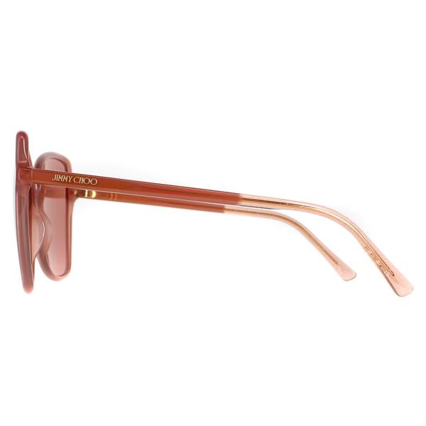 Jimmy Choo FEDE/S beige butterfly sunglasses, imported from the UK