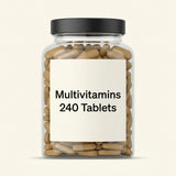 Holland & Barrett multivitamin tablets 240 count, imported from the UK