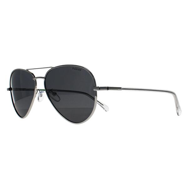 Polaroid silver polarized sunglasses (British brand)