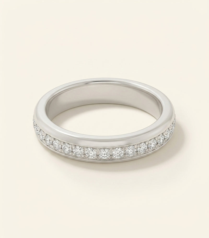 Cartier Large Trinity ring with diamonds (British brand)