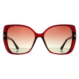 Guess women's red gradient sunglasses GU7820 (British brand)