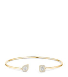 Messika My Twin yellow gold diamond bangle 0.35ct, UK version