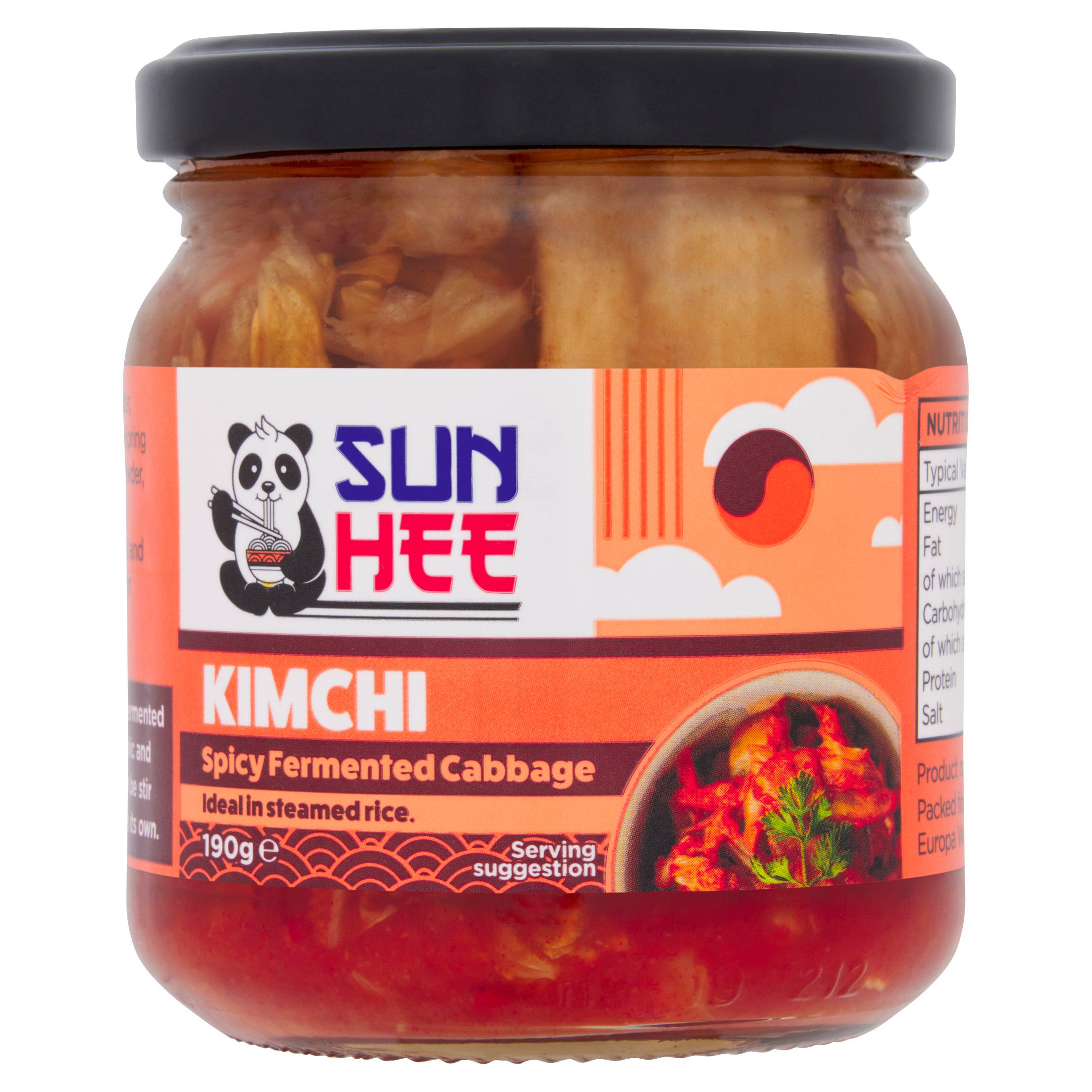 Sun Hee Kimchi Spicy Fermented Cabbage 190g GOODS Sainsburys   