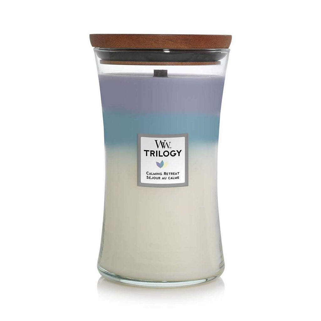 WoodWick Calming Retreat Large Jar Candle Trilogy