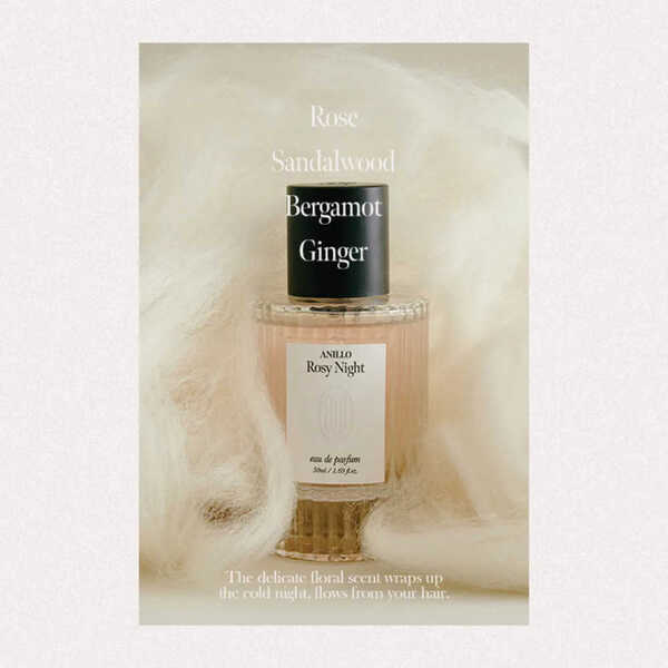 anillO Rosy Night eau de parfum 50ml, imported from the UK