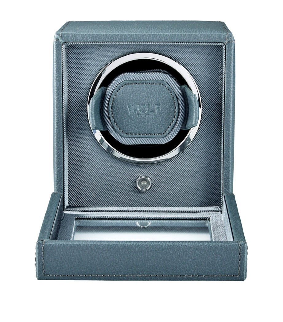 WOLF Cub single watch winder with cover (British brand)
