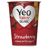 Yeo Valley Organic Strawberry Yogurt 450g GOODS Sainsburys   