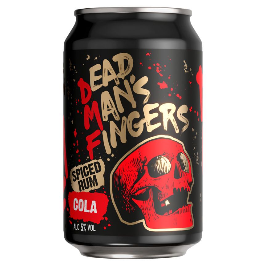 Dead Man's Fingers Spiced Rum & Cola 5%