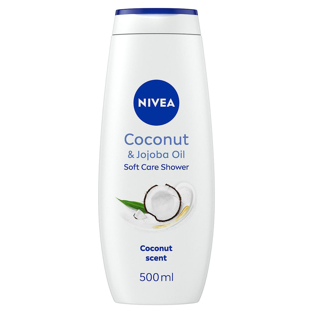 NIVEA Caring Shower Cream Coconut & Jojoba Oil 500ml