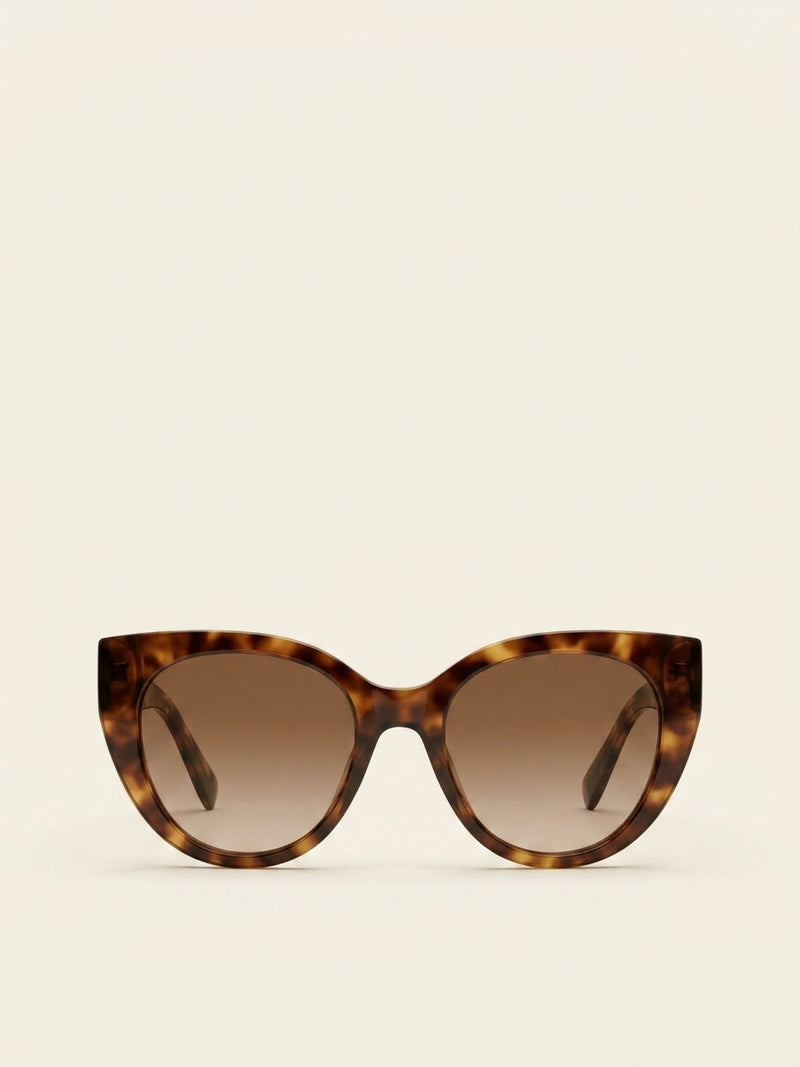 Prada cat-eye acetate sunglasses in tortoiseshell, 52mm lenses - British product