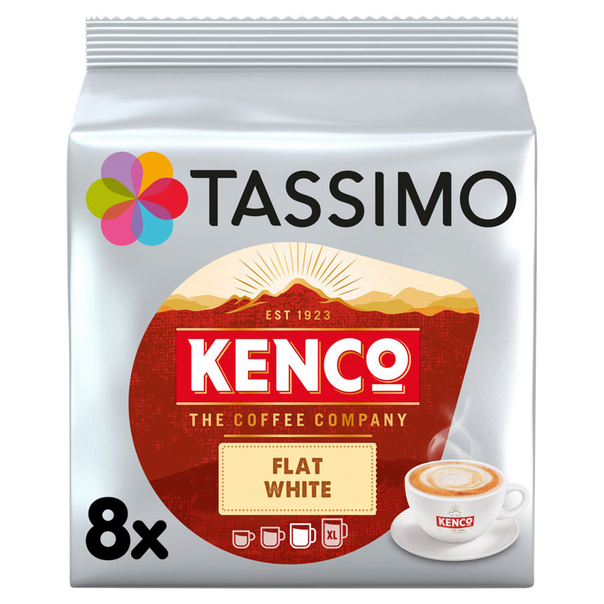 Tassimo Kenco Flat White 220g GOODS ASDA   