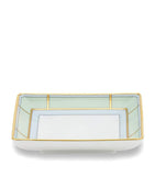 GINORI 1735 porcelain Colonna Diva square change tray 13.5cm, UK version