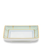 GINORI 1735 porcelain Colonna Diva square change tray 13.5cm, UK version