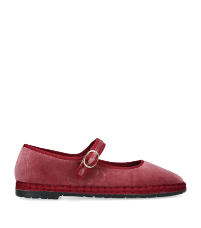 Harrods Flabelus Samt Theresa Espadrilles Nachhaltige Schuhe – Online bei McGrocer kaufen