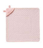 Miki House hood-detail blanket faux fur - British product