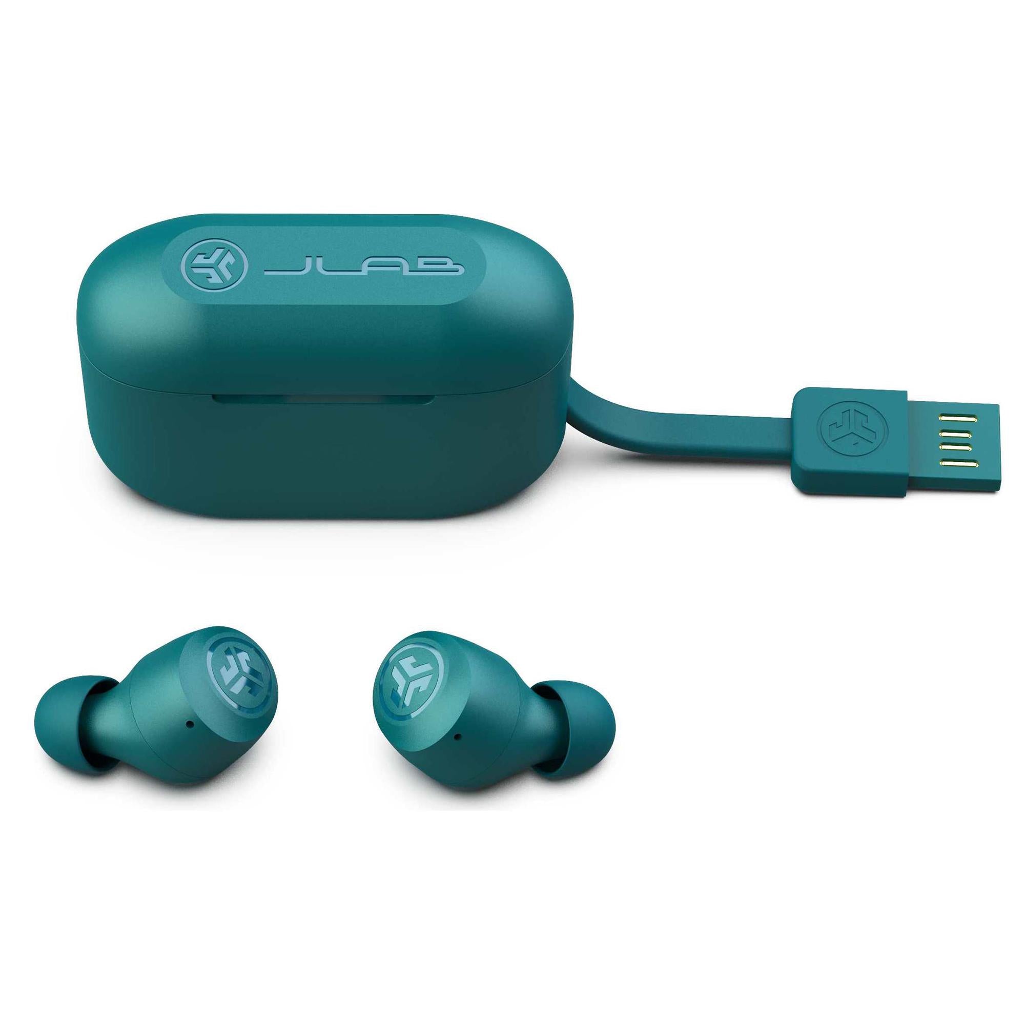 Jlab Go Air Pop True Wireless Teal GOODS Sainsburys   