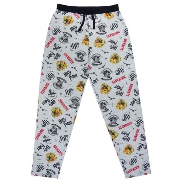 Harry Potter Mens Hogwarts Crest Lounge Pants (S) GOODS Superdrug   