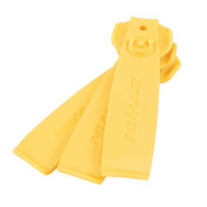 Decathlon Pack of 3 Bike Tyre Levers - Yellow