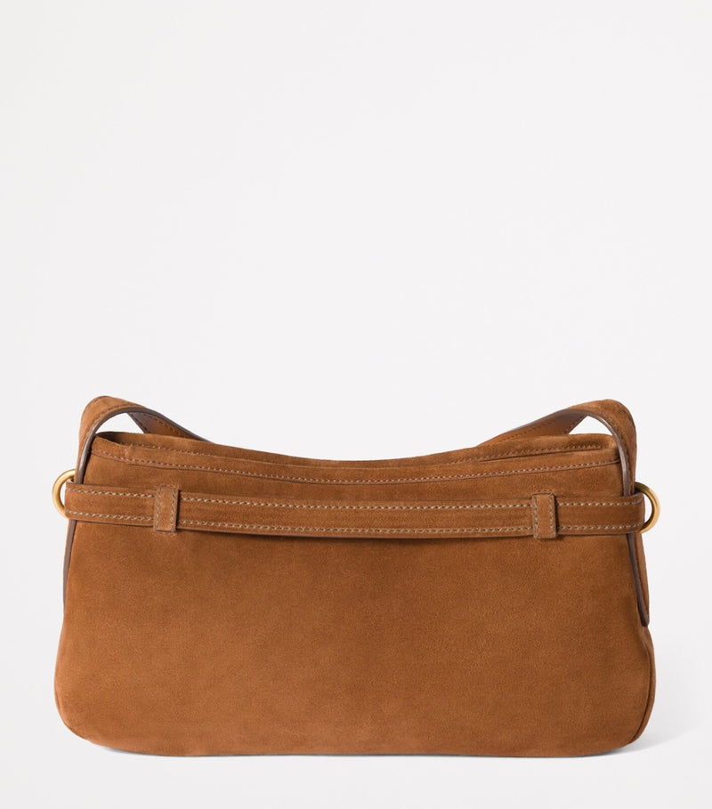 Miu Miu suede shoulder bag (British brand)