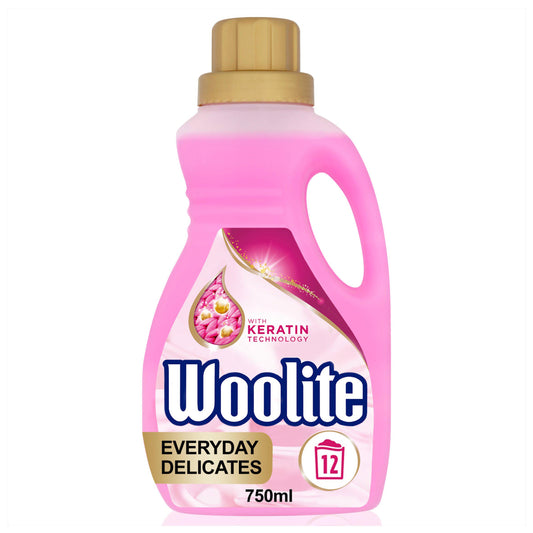Woolite Laundry Detergent Liquid Delicates Hand & Machine Wash 750ml