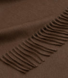 Begg x Co cashmere Arran solid throw 147x183cm, imported from the UK