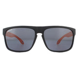 Montana MP37 black polarised unisex sunglasses, imported from the UK