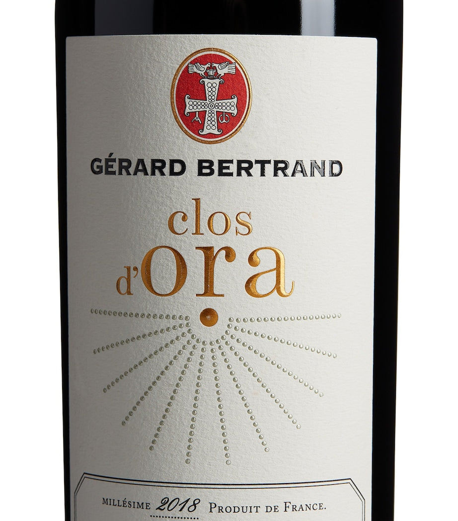 Gérard Bertrand clos D'Ora 2018 red wine 75cl - British product