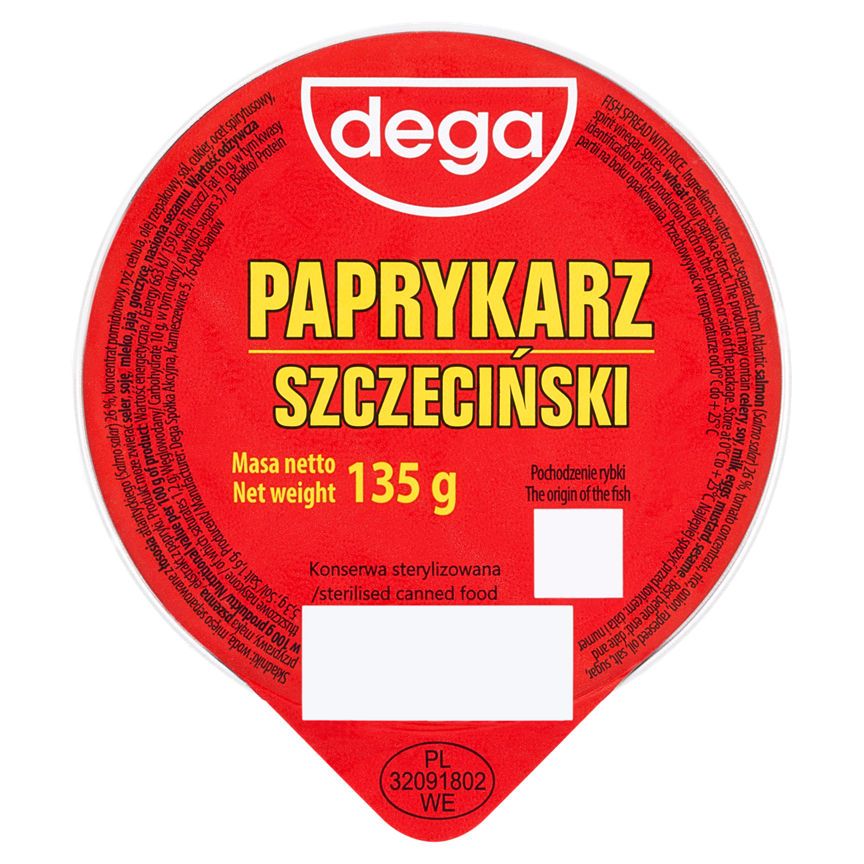 Dega Paprykarz Szczecinski 135g