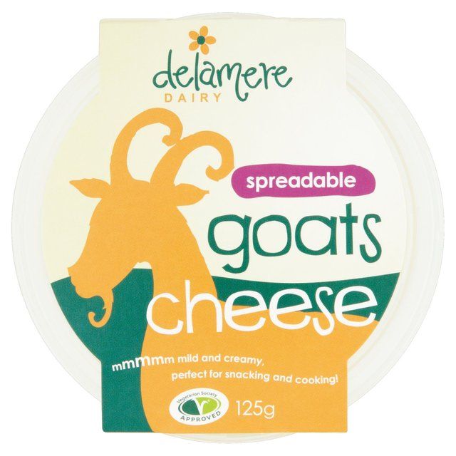 Delamere Dairy Spreadable Goats Cheese   125g