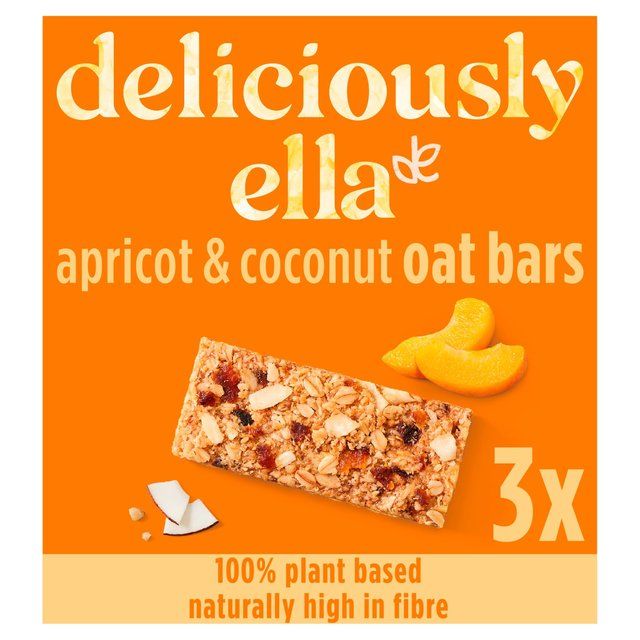 Deliciously Ella Apricot & Coconut Oat Bar Multipack