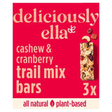 Deliciously Ella Cashew &amp;amp; Cranberry Bars   3 per pack