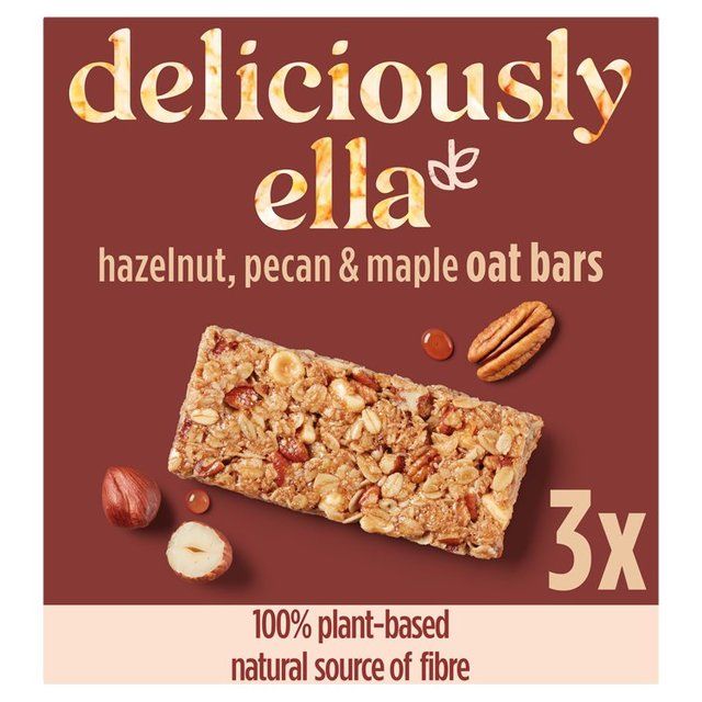 Deliciously Ella Hazelnut, Pecan &amp;amp; Maple Oat Bar