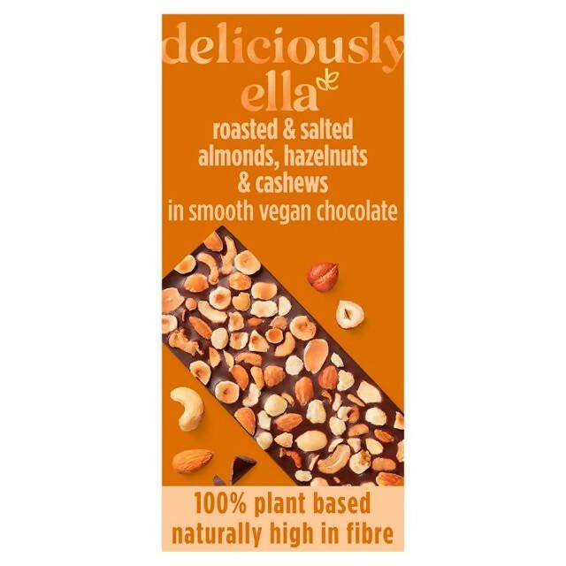 Deliciously Ella Mixed Nut Chocolate 85g