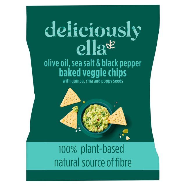 Deliciously Ella Olive Oil Sea Salt & Black Pepper Chips