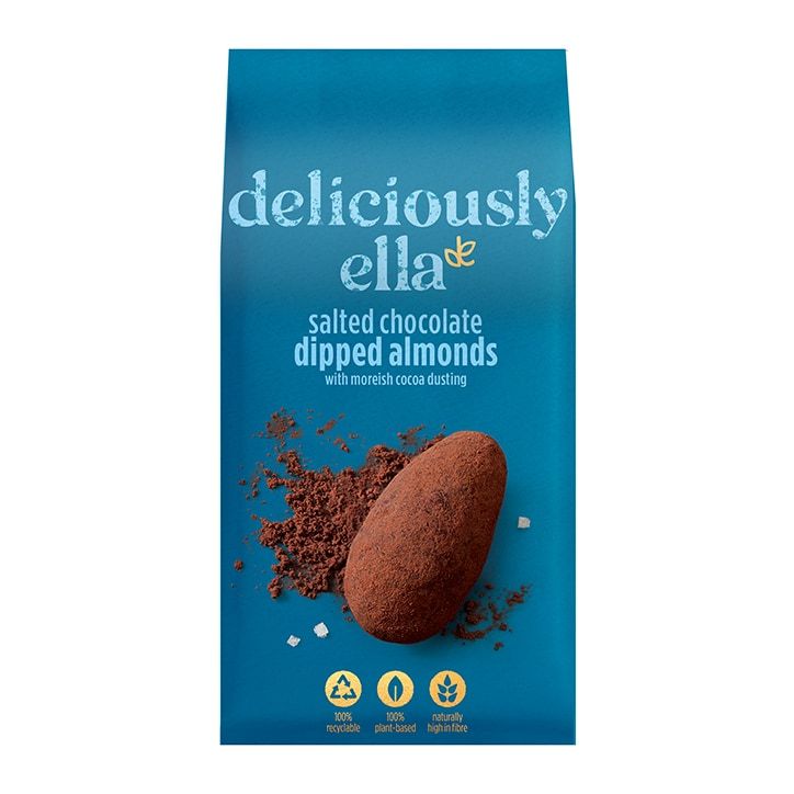 Deliciously Ella Salted Chocolate Dipped Almonds 90g