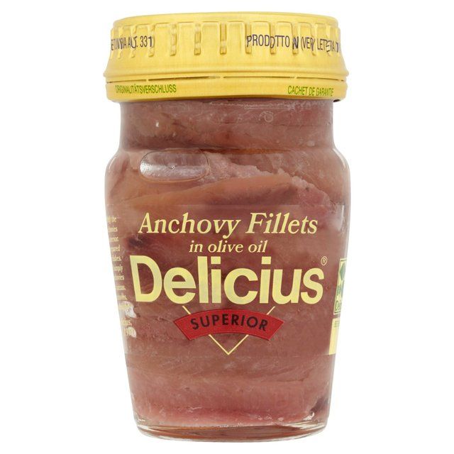 Delicius Anchovy Fillets in Olive Oil   80g