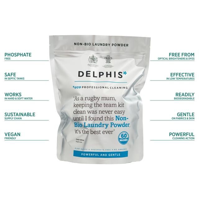 Delphis Eco Non-Bio Washing Powder 60 Washes   1.2kg